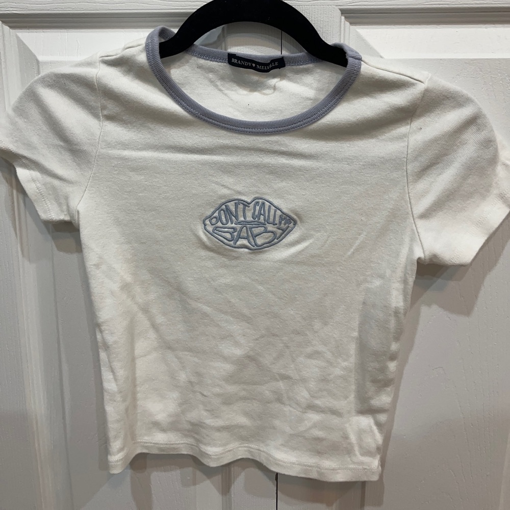 Brandy melville 3 crop top baby tee bundle